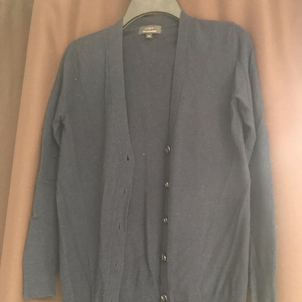 Dark blue light cardigan